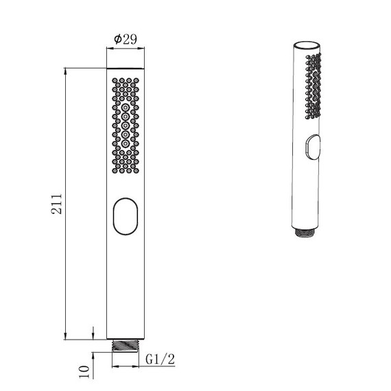 Ручной душ Allen Brau Priority 5.31A20-00 фото 4