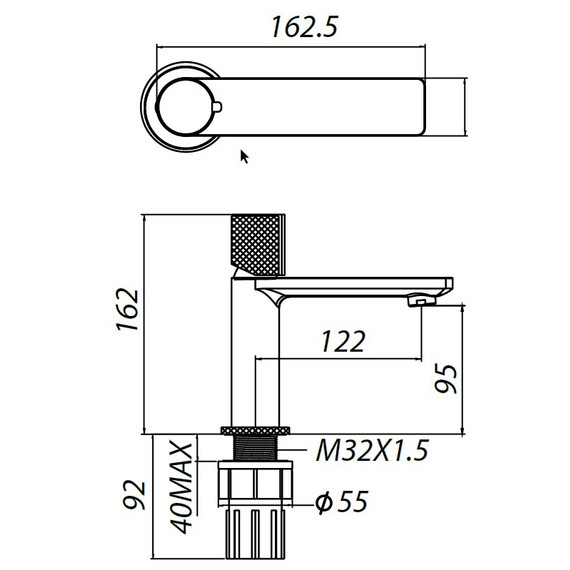 Смеситель для раковины Allen Brau Liberty 5.33001-00 фото 8