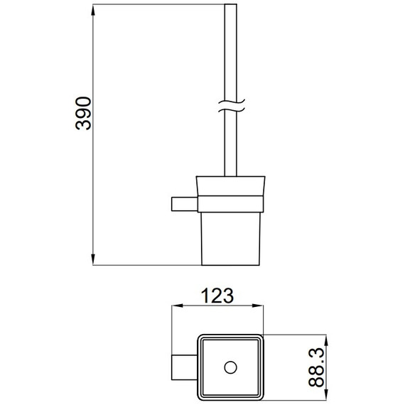Ершик для унитаза Allen Brau Infinity 6.21008-00, цвет белый/хром фото 7