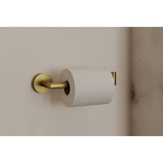 Держатель для туалетной бумаги Allen Brau Priority 6.31007-GB, цвет золото фото 5