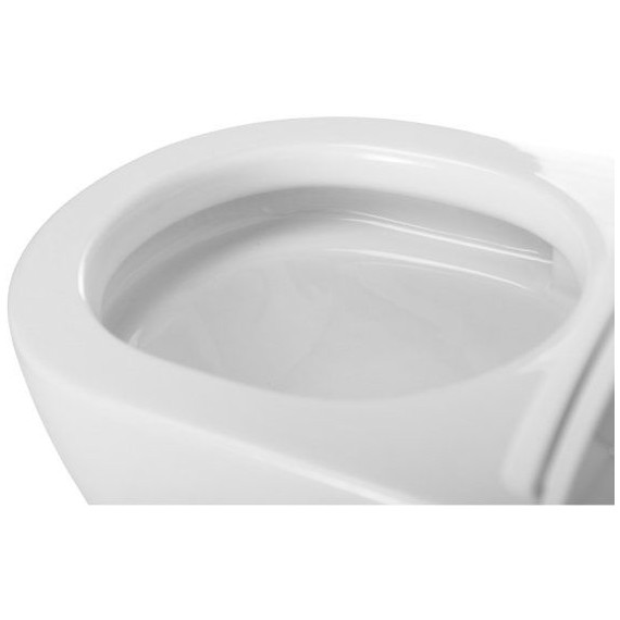 Унитаз подвесной безободковый Cezares Stylus-Tor 2.0 CZR-546-TH-TOR/SC с тонкой крышкой микролифт (система смыва Торнадо) фото 9