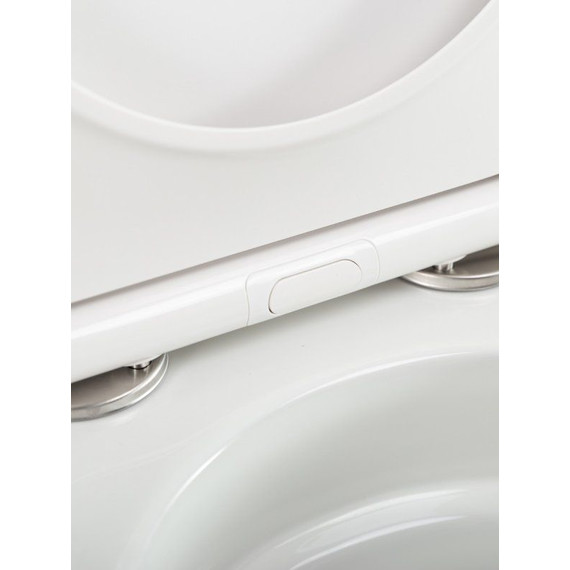 Унитаз-компакт безободковый Cezares Liner-Tor CZR-6726-CP-TOR/SC с тонкой крышкой микролифт (система смыва Торнадо) фото 12