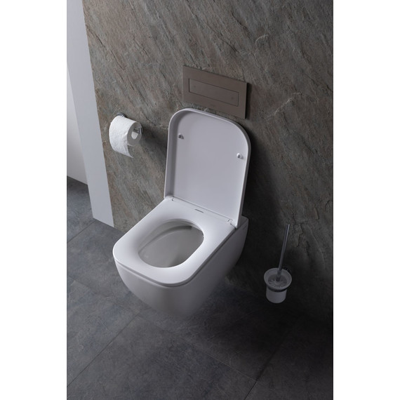 Унитаз подвесной безободковый Allen Brau Infinity 4.21004.20 с крышкой микролифт фото 18