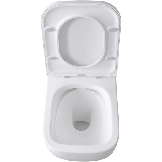 Унитаз подвесной безободковый Allen Brau Infinity 4.21004.20 с крышкой микролифт фото 6