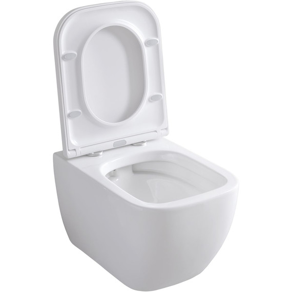 Унитаз подвесной безободковый Allen Brau Infinity 4.21004.20 с крышкой микролифт фото 9