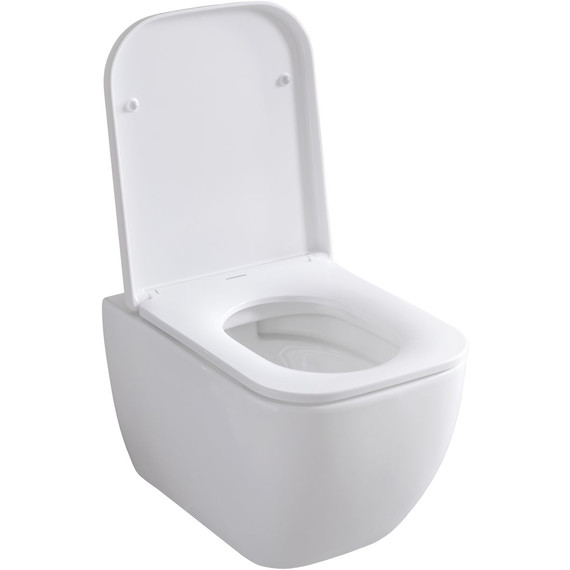 Унитаз подвесной безободковый Allen Brau Infinity 4.21004.20 с крышкой микролифт фото 10