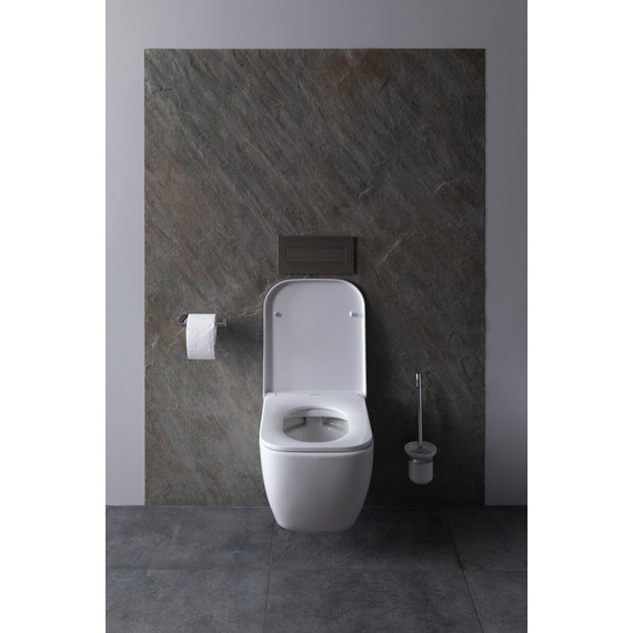 Унитаз подвесной безободковый Allen Brau Infinity 4.21004.20 с крышкой микролифт фото 13