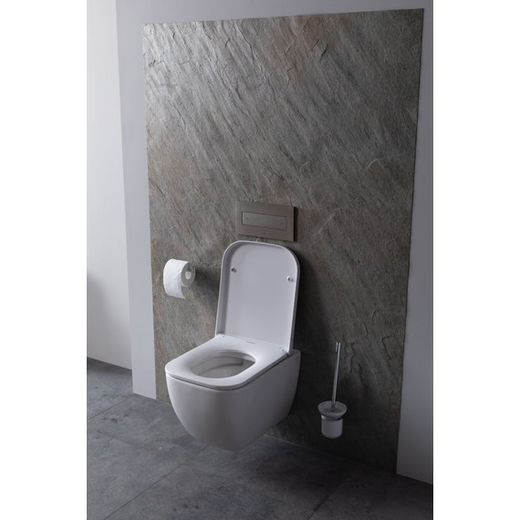 Унитаз подвесной безободковый Allen Brau Infinity 4.21004.20 с крышкой микролифт фото 15