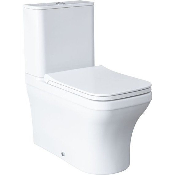 Унитаз-компакт Allen Brau Infinity 4.21012.20 с тонкой крышкой микролифт фото 