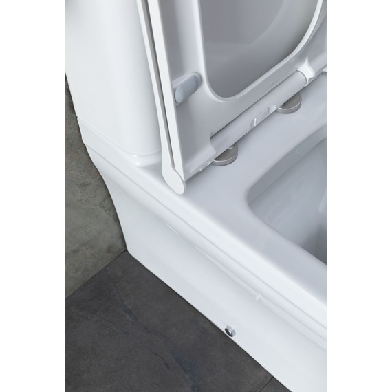 Унитаз-компакт Allen Brau Infinity 4.21012.20 с тонкой крышкой микролифт фото 19