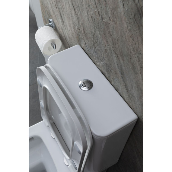 Унитаз-компакт Allen Brau Infinity 4.21012.20 с тонкой крышкой микролифт фото 33