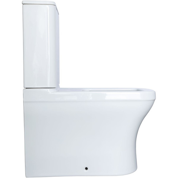 Унитаз-компакт Allen Brau Infinity 4.21012.20 с тонкой крышкой микролифт фото 2