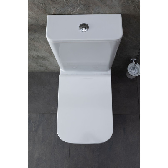 Унитаз-компакт Allen Brau Infinity 4.21012.20 с тонкой крышкой микролифт фото 23