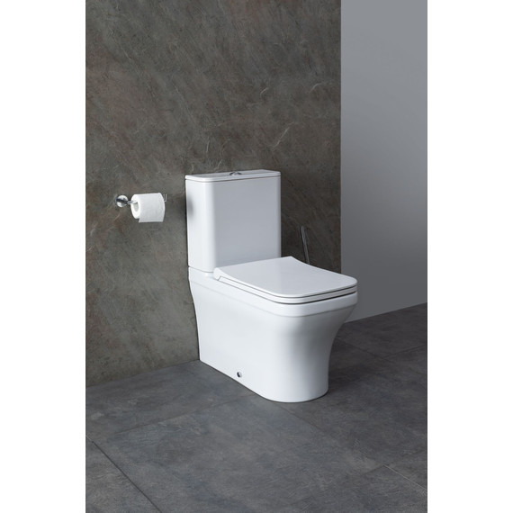 Унитаз-компакт Allen Brau Infinity 4.21012.20 с тонкой крышкой микролифт фото 42