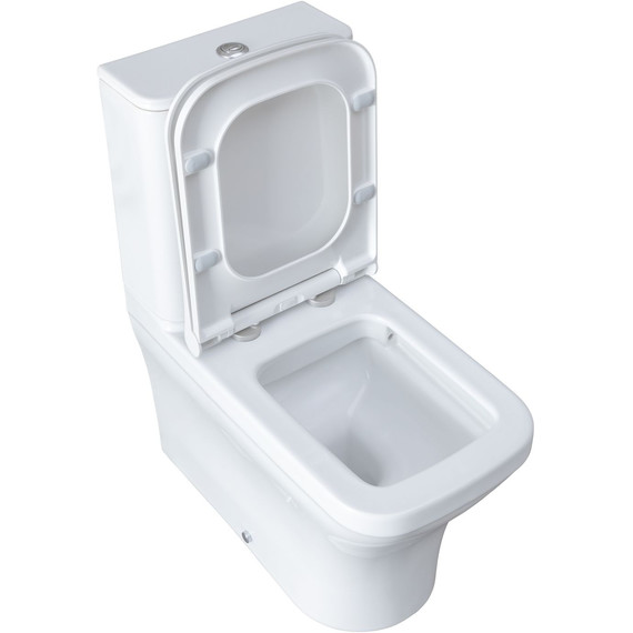 Унитаз-компакт Allen Brau Infinity 4.21012.20 с тонкой крышкой микролифт фото 8