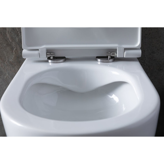 Унитаз подвесной безободковый Allen Brau Reality 4.32006.20 с крышкой микролифт фото 11