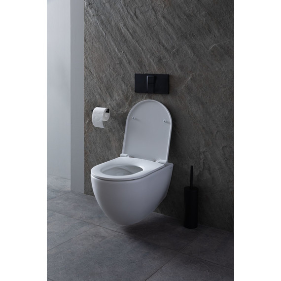 Унитаз подвесной безободковый Allen Brau Reality 4.32006.20 с крышкой микролифт фото 12