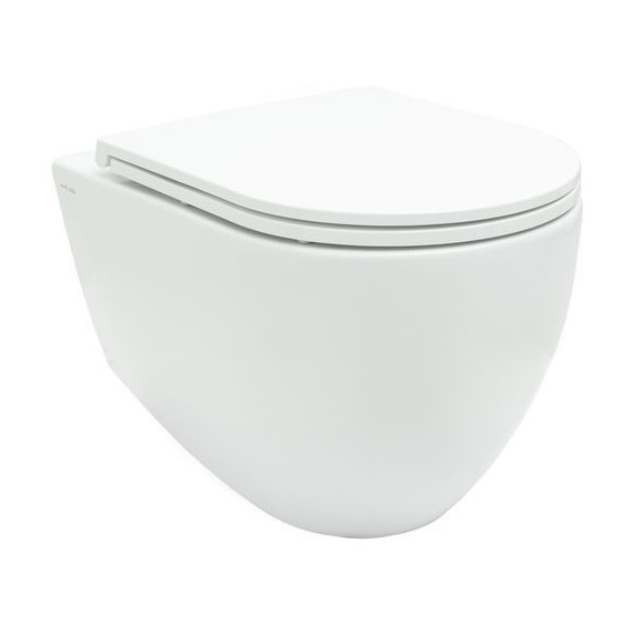 Унитаз подвесной безободковый Allen Brau Reality 4.32006.20 с крышкой микролифт фото 