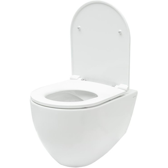 Унитаз подвесной безободковый Allen Brau Reality 4.32006.20 с крышкой микролифт фото 2