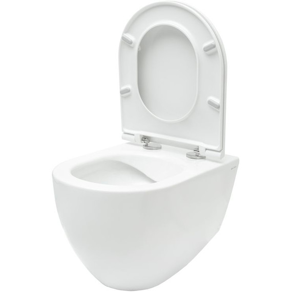 Унитаз подвесной безободковый Allen Brau Reality 4.32006.20 с крышкой микролифт фото 3