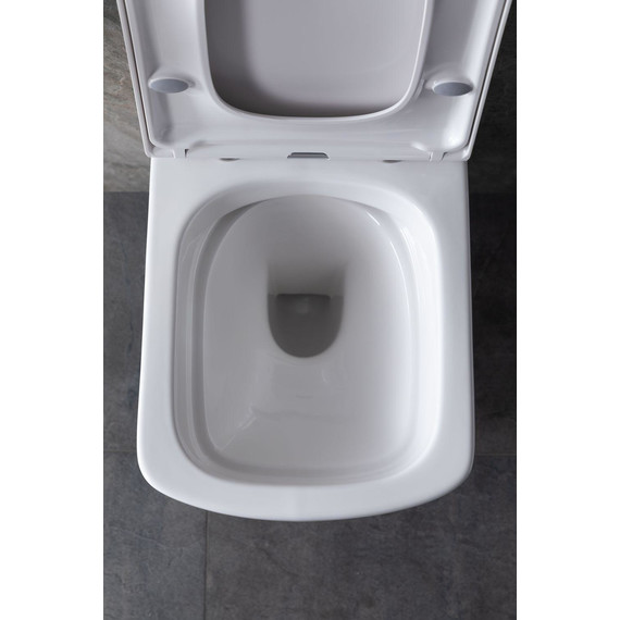 Унитаз подвесной безободковый Allen Brau Liberty 4.33004.20 с крышкой микролифт фото 15