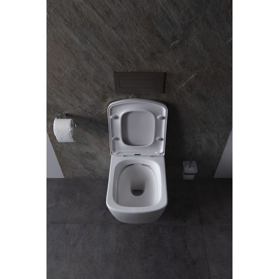 Унитаз подвесной безободковый Allen Brau Liberty 4.33004.20 с крышкой микролифт фото 18