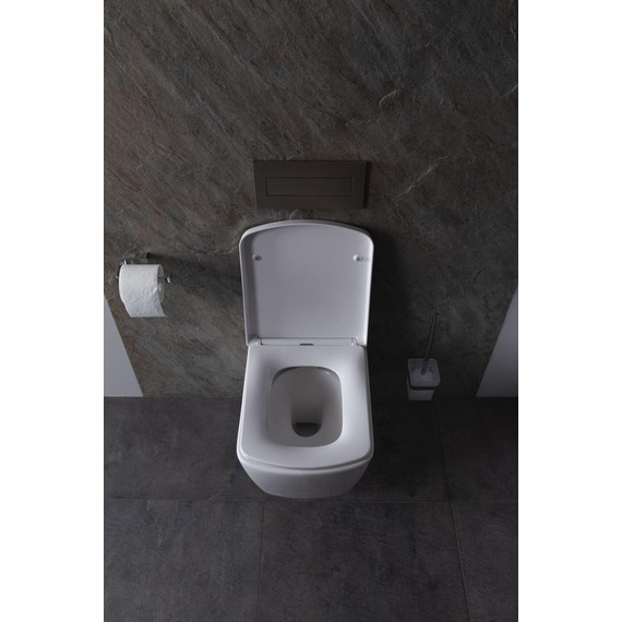 Унитаз подвесной безободковый Allen Brau Liberty 4.33004.20 с крышкой микролифт фото 19