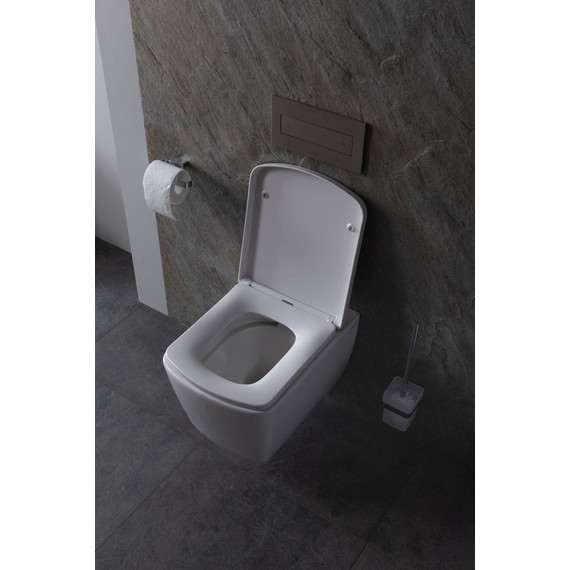 Унитаз подвесной безободковый Allen Brau Liberty 4.33004.20 с крышкой микролифт фото 21