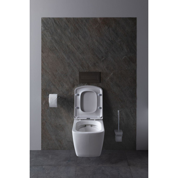 Унитаз подвесной безободковый Allen Brau Liberty 4.33004.20 с крышкой микролифт фото 13