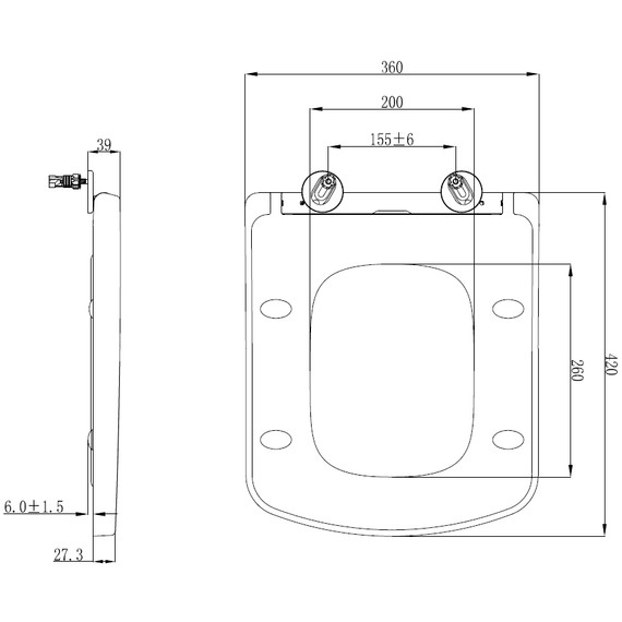 Унитаз подвесной безободковый Allen Brau Liberty 4.33004.20 с крышкой микролифт фото 28
