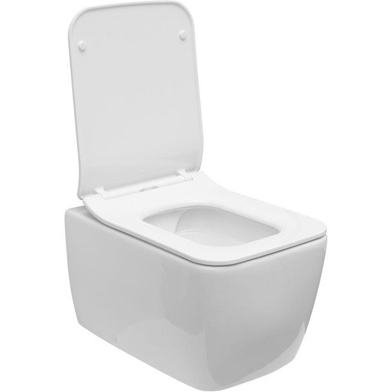 Унитаз подвесной безободковый Allen Brau Liberty 4.33007.20 с тонкой крышкой микролифт фото 15