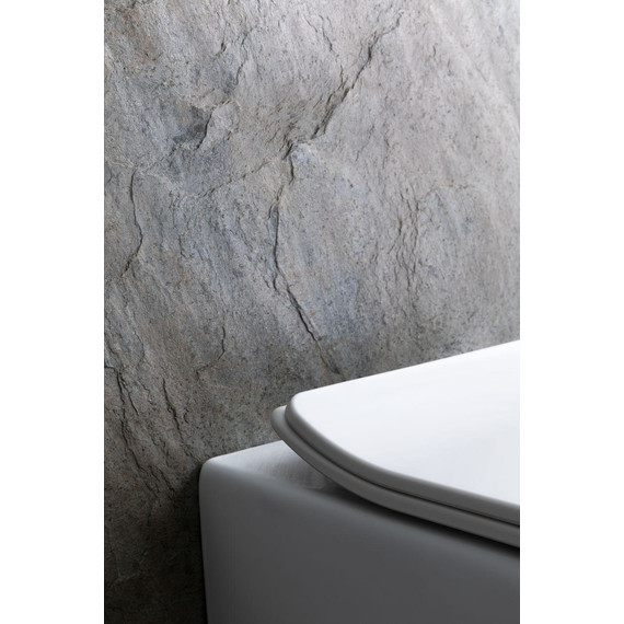 Унитаз подвесной безободковый Allen Brau Liberty 4.33007.20 с тонкой крышкой микролифт фото 28