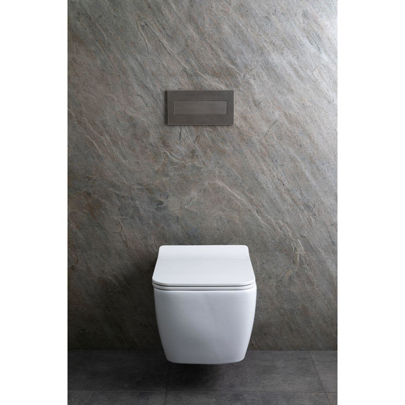 Унитаз подвесной безободковый Allen Brau Liberty 4.33007.20 с тонкой крышкой микролифт фото 36