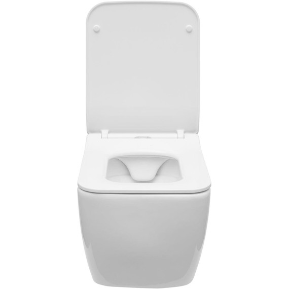 Унитаз подвесной безободковый Allen Brau Liberty 4.33007.20 с тонкой крышкой микролифт фото 3