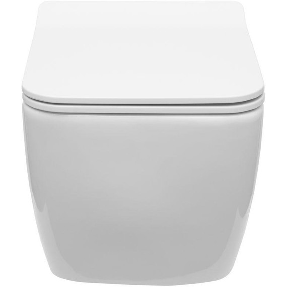 Унитаз подвесной безободковый Allen Brau Liberty 4.33007.20 с тонкой крышкой микролифт фото 4