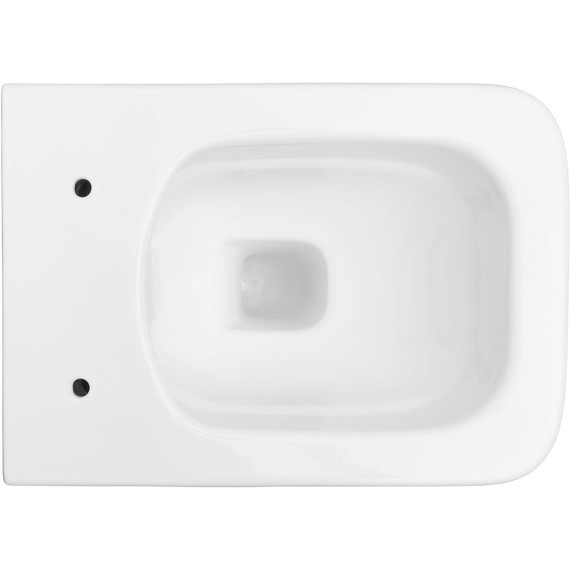 Унитаз подвесной безободковый Allen Brau Liberty 4.33007.20 с тонкой крышкой микролифт фото 8