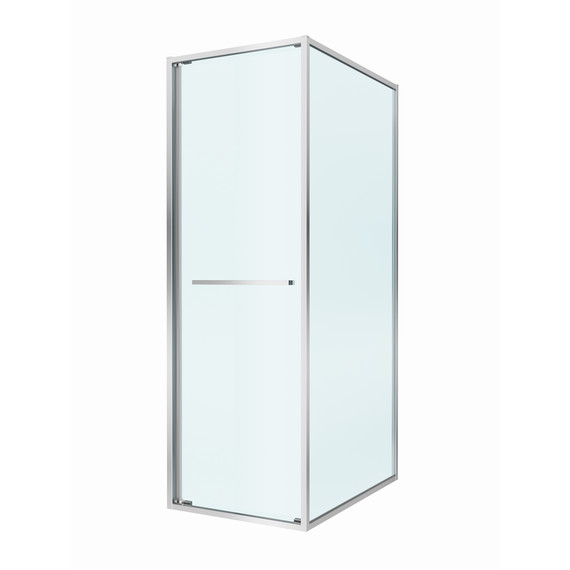 Душевое ограждение Cezares Lux 70x80 см LUX-AH-FS-1-70/80-C-CR, хром/прозрачное фото 5