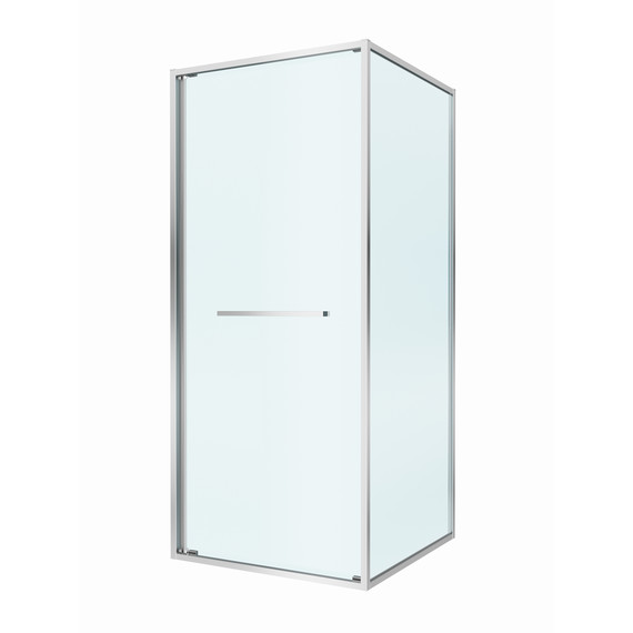 Душевое ограждение Cezares Lux 90x100 см LUX-AH-FS-1-90/100-C-CR, хром/прозрачное фото 6