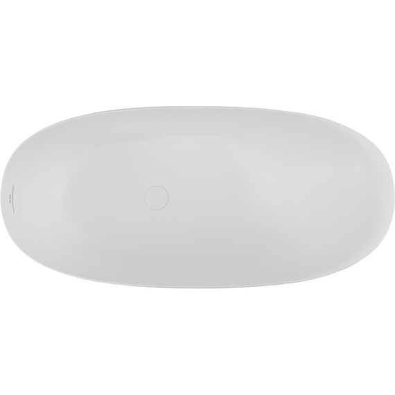 Ванна каменная Allen Brau Solid Stone Krion Neo 170x80 2.35001.21, белый матовый фото 6