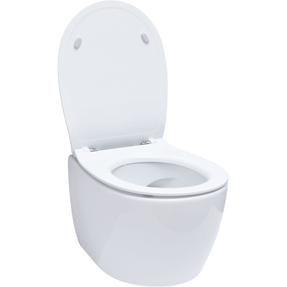 Унитаз приставной безободковый Allen Brau Fantasy 4.11004.20 с тонкой крышкой микролифт фото 12