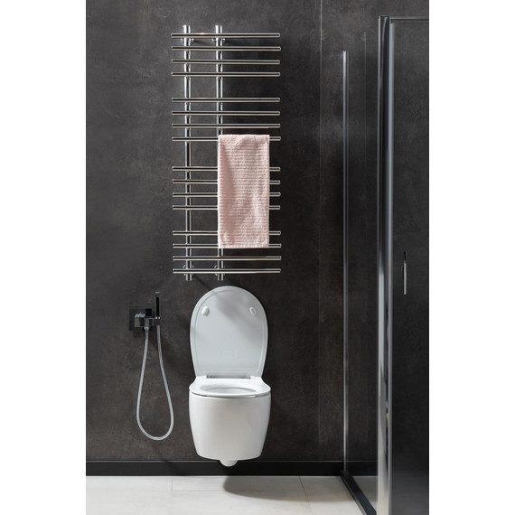 Унитаз приставной безободковый Allen Brau Fantasy 4.11004.20 с тонкой крышкой микролифт фото 17