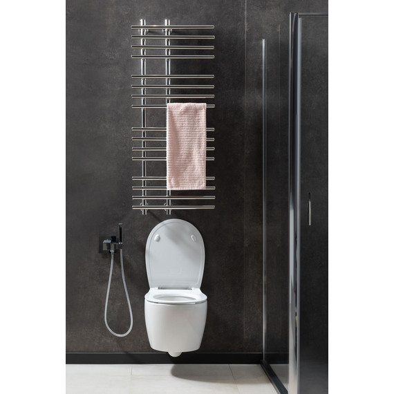 Унитаз приставной безободковый Allen Brau Fantasy 4.11004.20 с тонкой крышкой микролифт фото 19