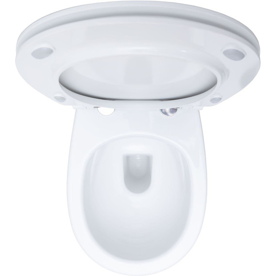 Унитаз приставной безободковый Allen Brau Fantasy 4.11004.20 с тонкой крышкой микролифт фото 6