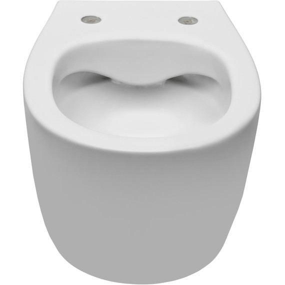 Унитаз приставной безободковый Allen Brau Fantasy 4.11004.21 с тонкой крышкой микролифт, белый матовый фото 10