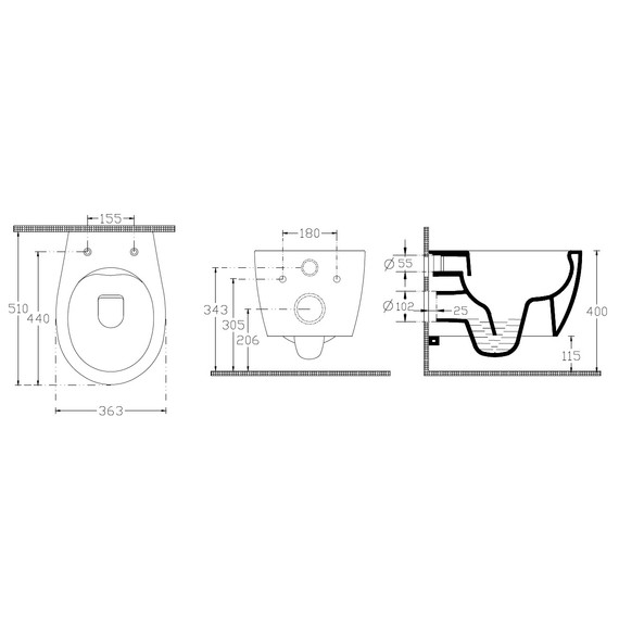 Унитаз приставной безободковый Allen Brau Fantasy 4.11004.21 с тонкой крышкой микролифт, белый матовый фото 15