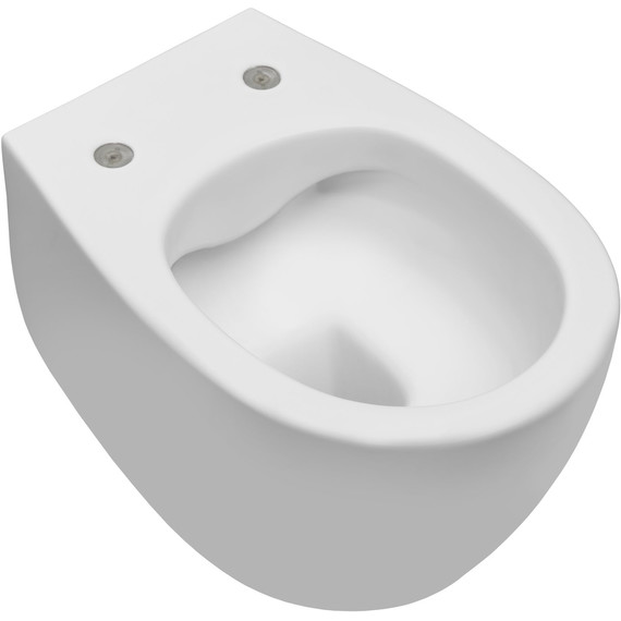 Унитаз приставной безободковый Allen Brau Fantasy 4.11004.21 с тонкой крышкой микролифт, белый матовый фото 8