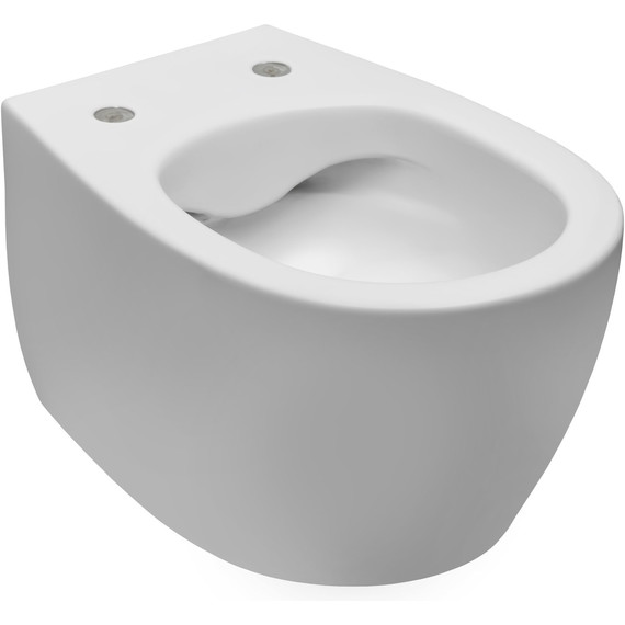 Унитаз приставной безободковый Allen Brau Fantasy 4.11004.21 с тонкой крышкой микролифт, белый матовый фото 9