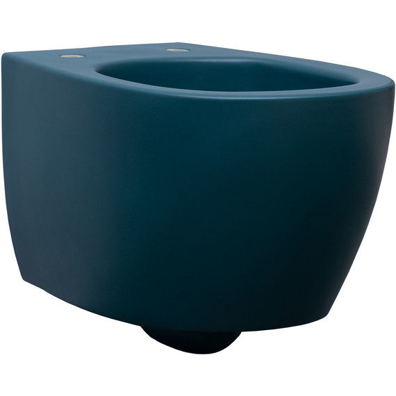 Унитаз подвесной безободковый Allen Brau Fantasy 4.11004.PT с тонкой крышкой микролифт, петроль фото 12