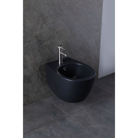 Биде подвесное Allen Brau Fantasy 4.11006.31, чёрный матовый фото 14