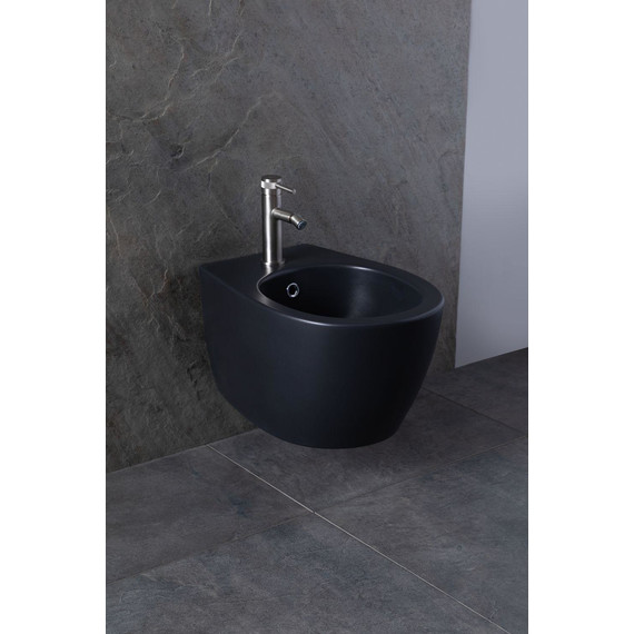 Биде подвесное Allen Brau Fantasy 4.11006.31, чёрный матовый фото 15